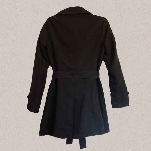 Black Trench Coat - Picture 2 of 5